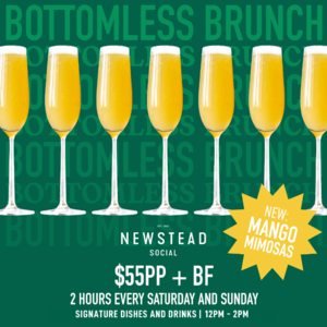 Newstead Social Weekend Bottomless Brunch