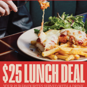 Fridays Lunch Deal Monday to Friday