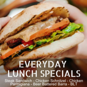 Rocklea Hotel Every Day Lunch Specials