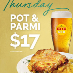 RE - Royal Exchange Hotel Thursday Pot And Parmy