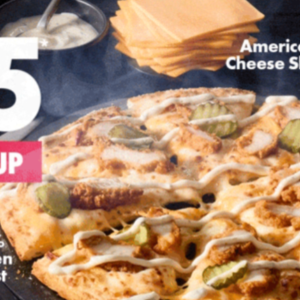 Dominos Pizza Glebe Fried Chicken Burger Pizza Meal Deal