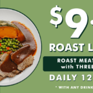 The Colmslie Hotel Everyday Roast Lunch