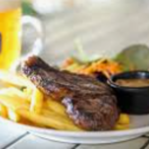 The Pinapple Hotel Rump Dinner Special