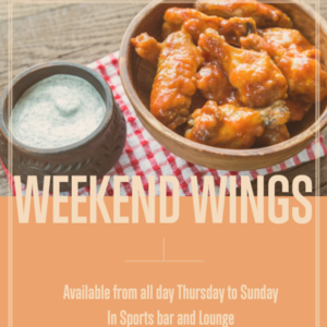 Kenmore Tavern Weekend Wings