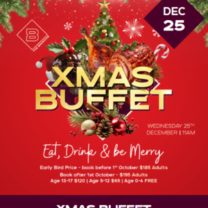 Xmass Buffet Lunch Event